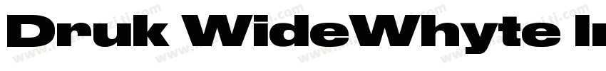 Druk WideWhyte Inktr字体转换